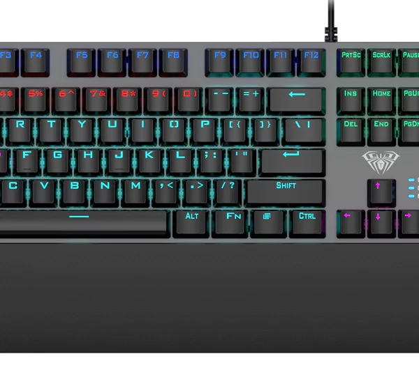 Aula F2058 Gaming Μηχανικό Πληκτρολόγιο με Custom Blue διακόπτες και RGB φωτισμό (Αγγλικό US)