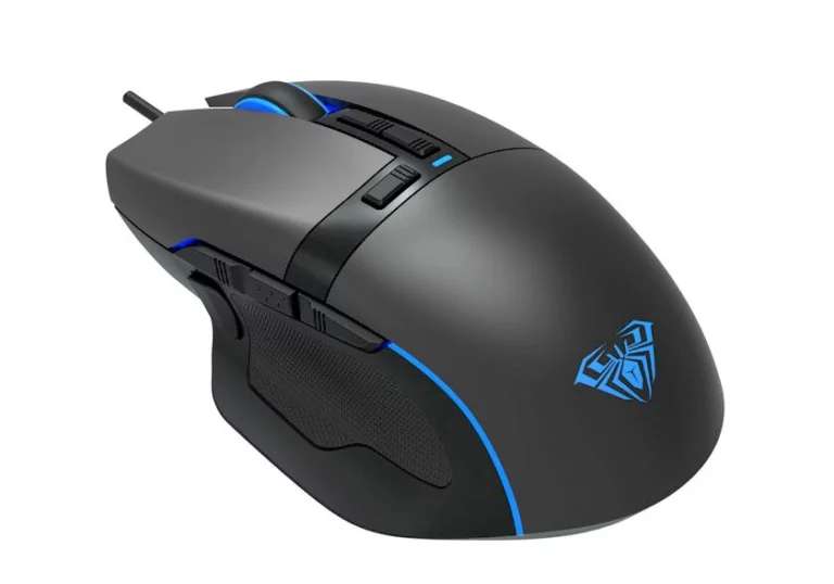 Aula Wind F808 RGB Gaming Ποντίκι 4200 DPI Μαύρο