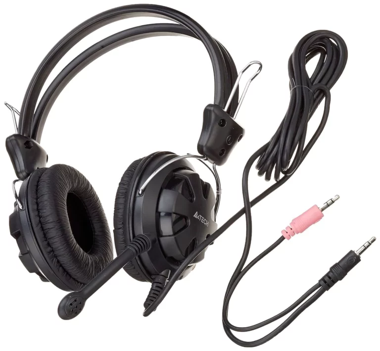 A4Tech HS-28 Over Ear Multimedia Ακουστικά με μικροφωνο και σύνδεση 3.5mm Jack