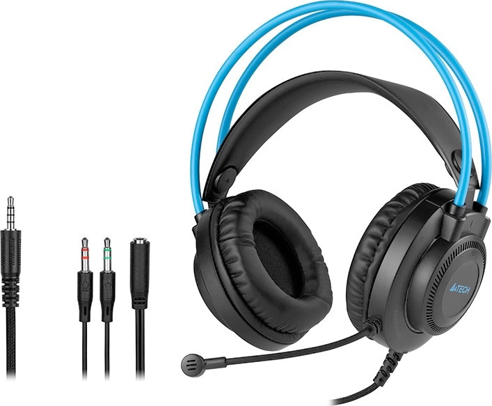 A4Tech FH200i Over Ear Multimedia Ακουστικά με μικροφωνο και σύνδεση 3.5mm Jack