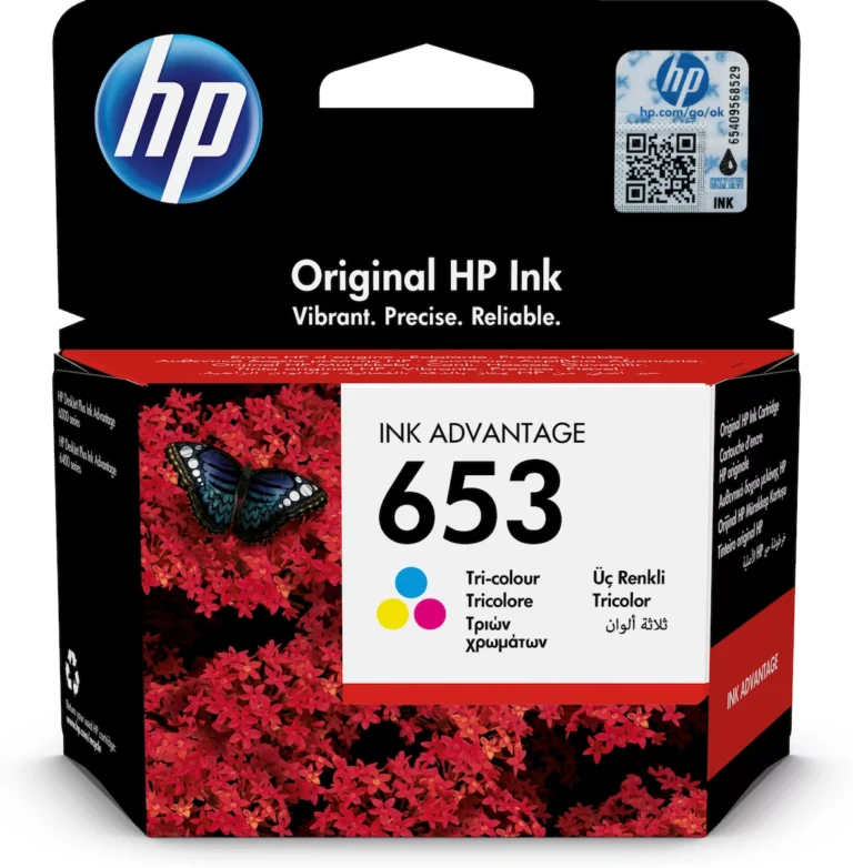 HP 653 Μελάνι Εκτυπωτή InkJet Πολλαπλό (Color) (3YM74AE)
