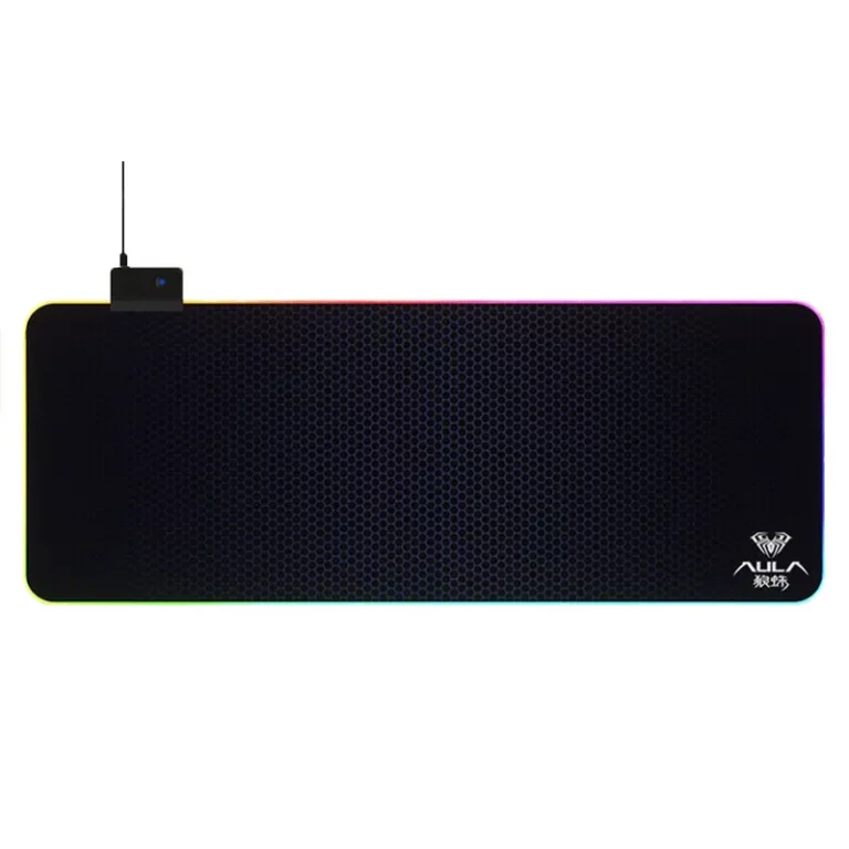 Aula F-X5 Gaming Mouse Pad XXL 800mm με RGB Φωτισμό Μαύρο