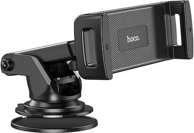 Hoco Βάση Κινητού Αυτοκινήτου με Ρυθμιζόμενα Άγκιστρα Μαύρη