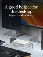 Ldnio Βάση Φόρτισης με 3 Θύρες USB-A και 3 Θύρες USB-C 120W Power Delivery σε Λευκό χρώμα (Q605) - Image 4