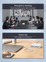 Ldnio Βάση Φόρτισης με 3 Θύρες USB-A και 3 Θύρες USB-C 120W Power Delivery σε Λευκό χρώμα (Q605) - Image 7