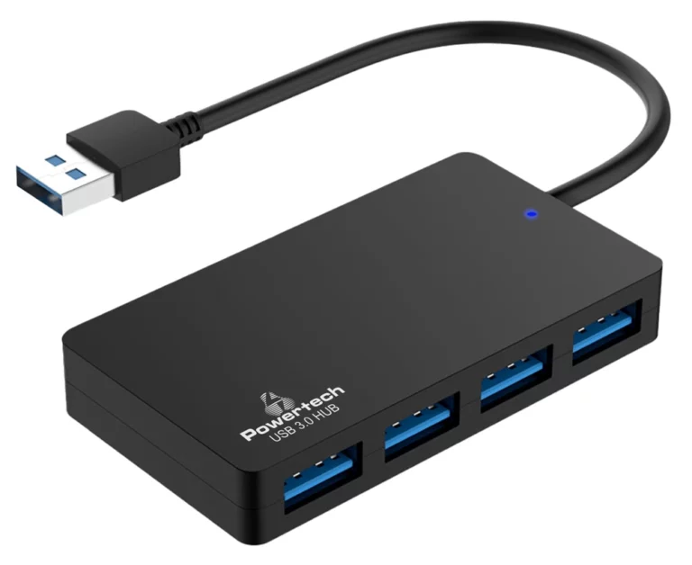 Powertech USB 3.0 Hub 4 Θυρών με σύνδεση USB-A