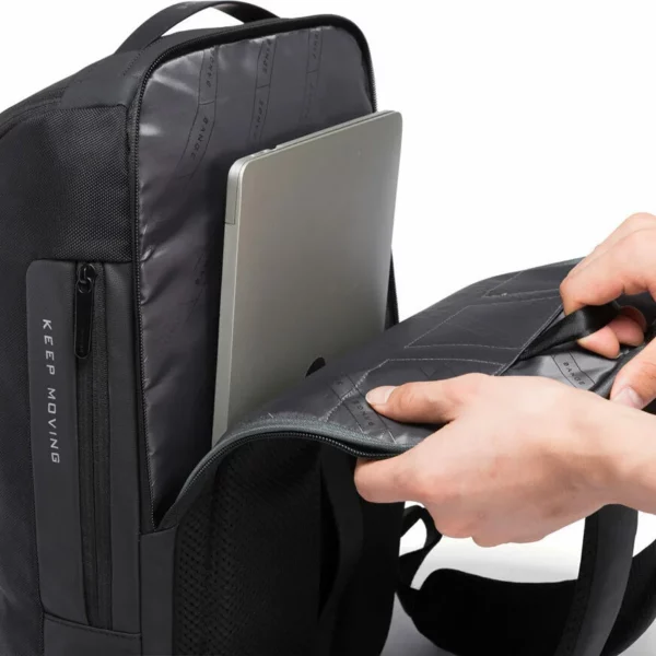 Bange Αδιάβροχη Τσάντα Πλάτης για Laptop 15.6" σε Μαύρο χρώμα 7078
