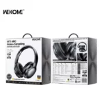 WK M11 Ασύρματα Bluetooth Over Ear Ακουστικά με 8 ώρες Λειτουργίας Μαύρα DMP250745