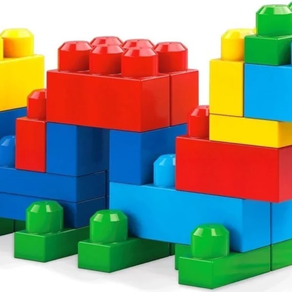 Mega Bloks Τουβλάκια Big Building Bag για 1 - 5 Ετών 60τμχ