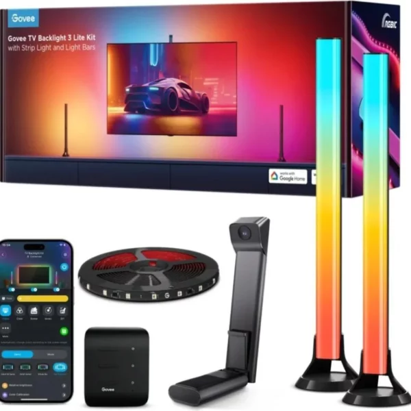 Govee H605a Tv Backlight 3 Lite Kit Strip Ligth Ligth Bar 55~65 Inch