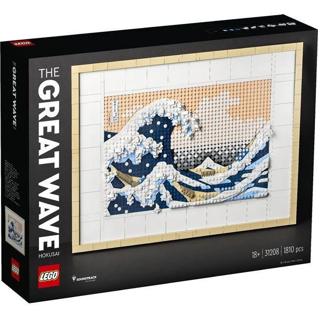 lego art hokusai – the great wave για 18+ ετών
