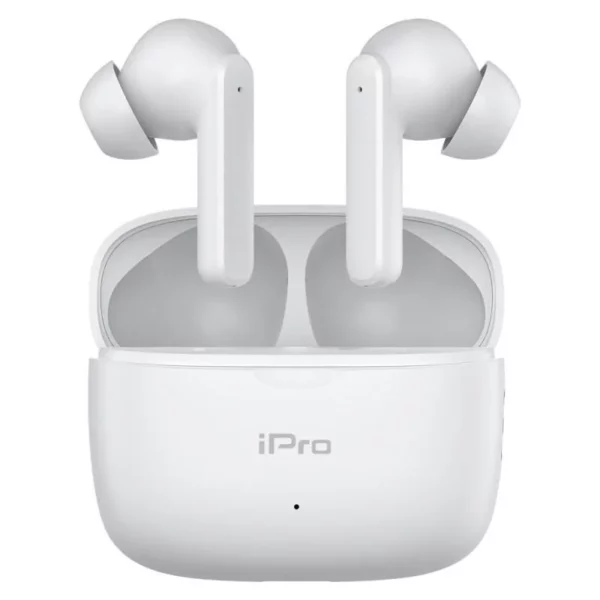 ipro tw300 plus in ear bluetooth handsfree Ακουστικά με Θήκη Φόρτισης Λευκά
