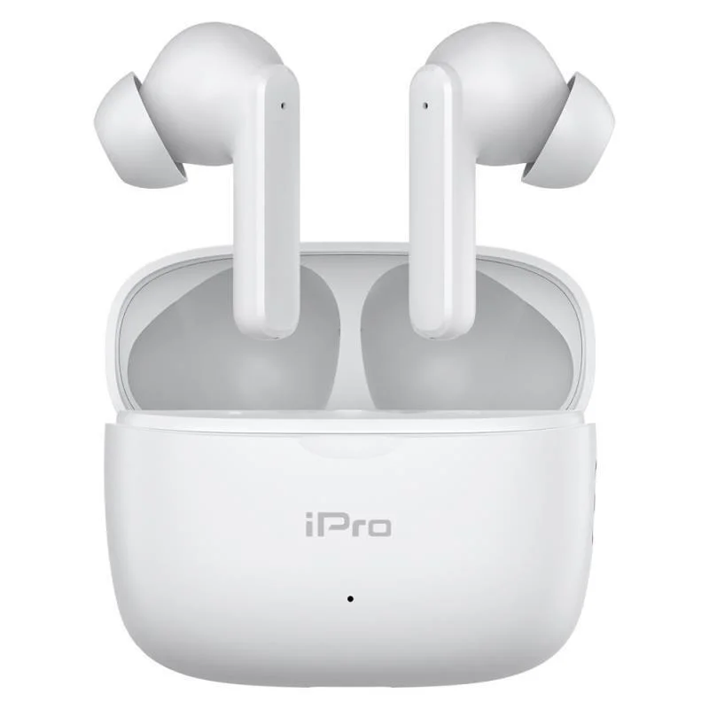 ipro tw300 plus in ear bluetooth handsfree Ακουστικά με Θήκη Φόρτισης Λευκά