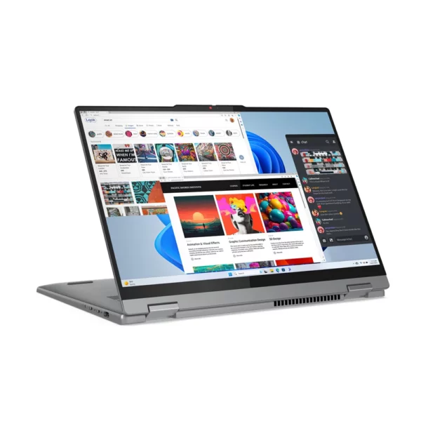 lenovo ideapad 5 2 in 1 16iru9 16" ips fhd+ touchscreen (core 7 150u/16gb/512gb ssd/w11 home) luna grey (gr keyboard)
