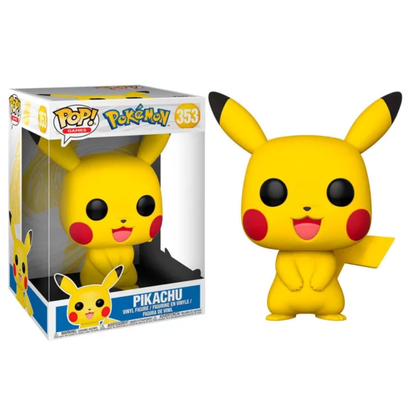 funko pop! games: pokemon pikachu 353 supersized 10"​ (25cm)