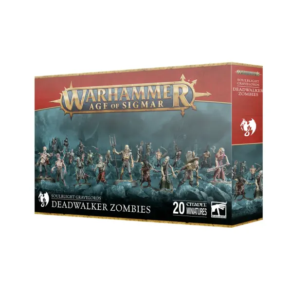 games workshop warhammer age of sigmar soulblight gravelords: deadwalker zombies