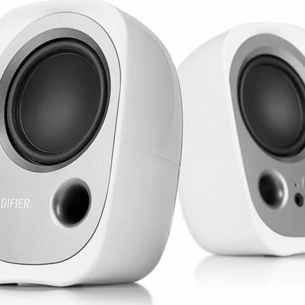 edifier r12u Ηχεία Υπολογιστή 2.0 με Ισχύ 4w σε Λευκό Χρώμα