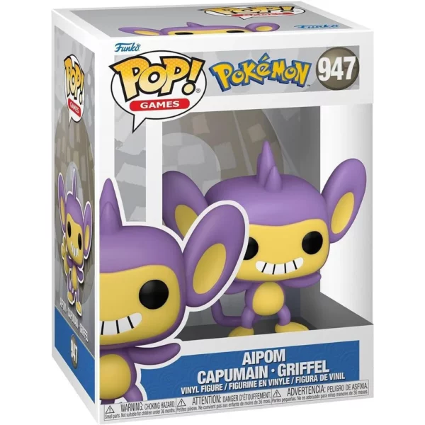 funko pop! games: pokemon aipom 947