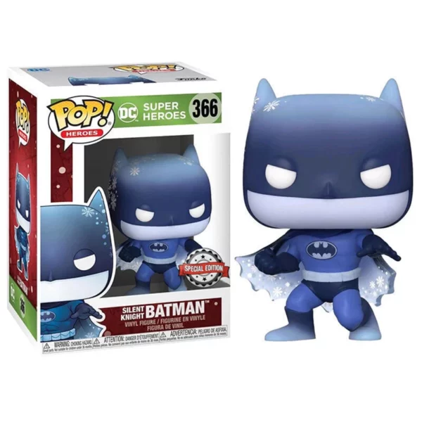 funko pop! heroes: batman dc super heroes: silent knight batman 366 special edition