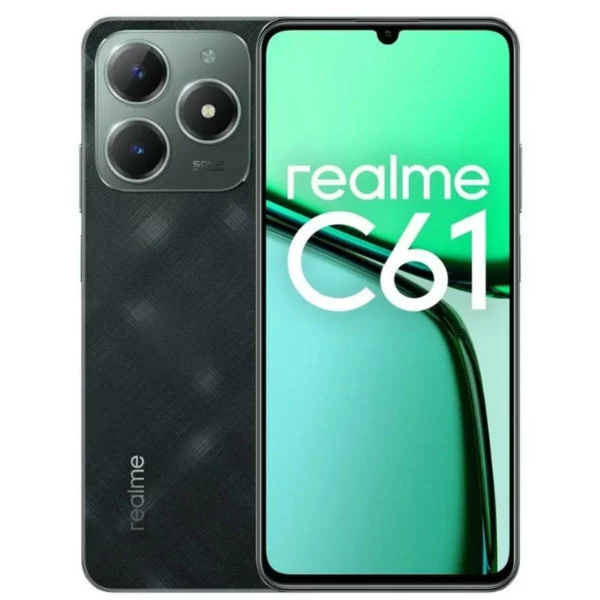 realme c61 dual sim (6gb/128gb) dark green