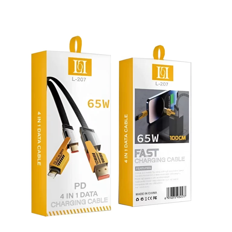 l.o.l. surprise! regular usb to lightning / type c cable Κίτρινο