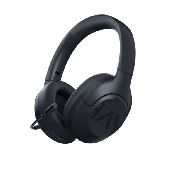 haylou s30 pro Ασύρματα bluetooth on ear Ακουστικά με 5 ώρες Λειτουργίας και quick charge Μαύρα