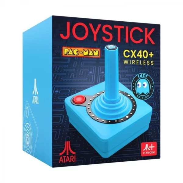 Atari Pac-man Cx40+ Wireless Joystick Inky
