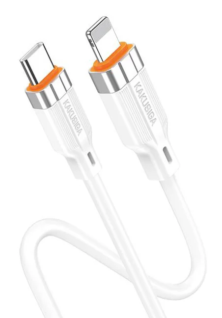 kakusiga usb c to lightning cable 30w Λευκό 1m ksc 995 lc wh