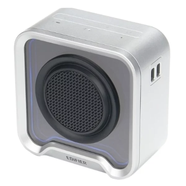 edifier qs20 Αδιάβροχο Ηχείο bluetooth 6w με Διάρκεια Μπαταρίας έως 15 ώρες Ασημί