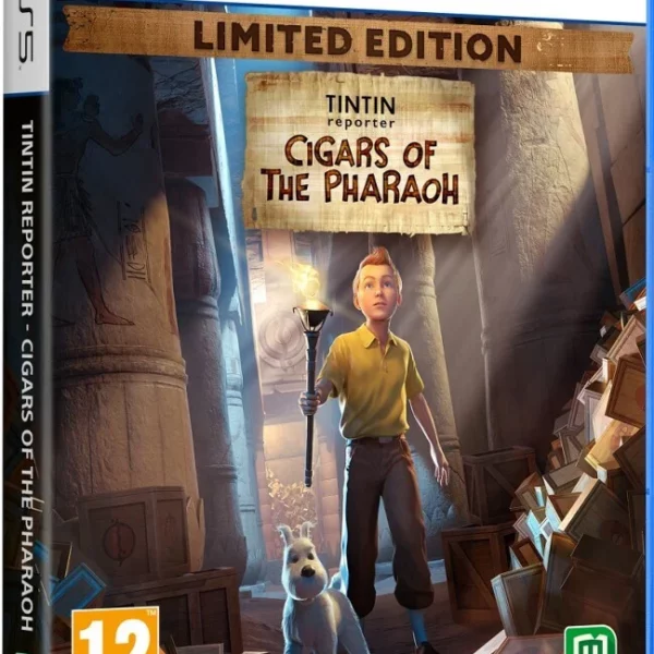 tintin reporter: cigars of the pharaoh limited edition ps5 game
