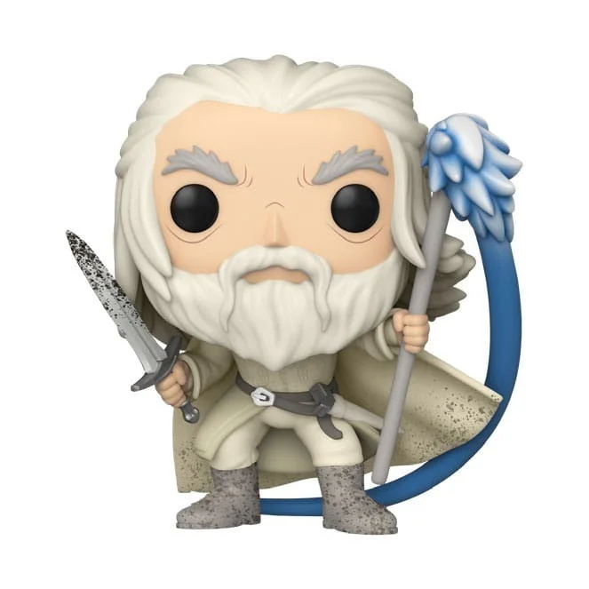 funko pop! movies: lord of the rings gandalf the white 1203 glows in the dark special edition