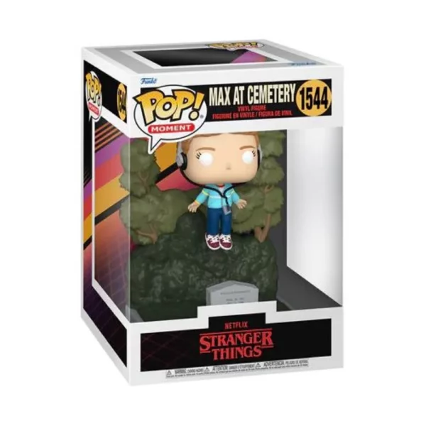 funko moment television: stranger things max at cemetery 1544 special edition