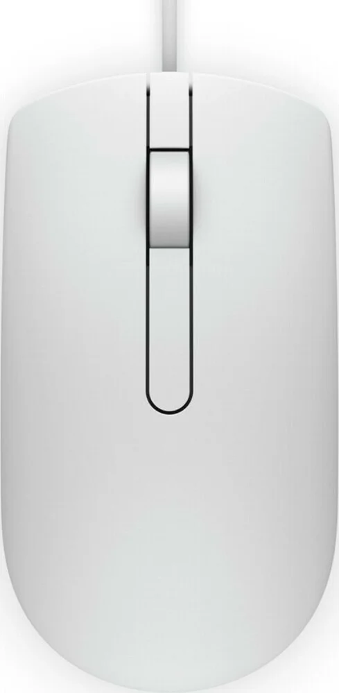dell ms116 Ενσύρματο Ποντίκι Λευκό
