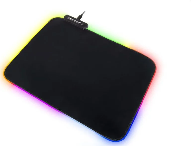 esperanza zodiac gaming mouse pad medium 350mm με rgb Φωτισμό Μαύρο