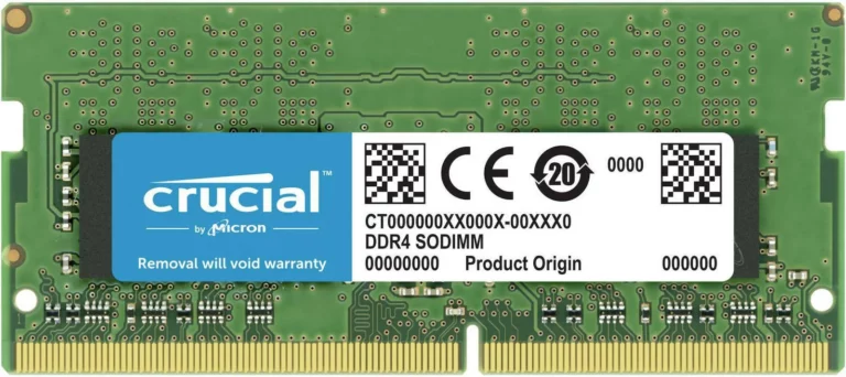 crucial ddr4 με module 1x8gb και Ταχύτητα 3200 για laptop