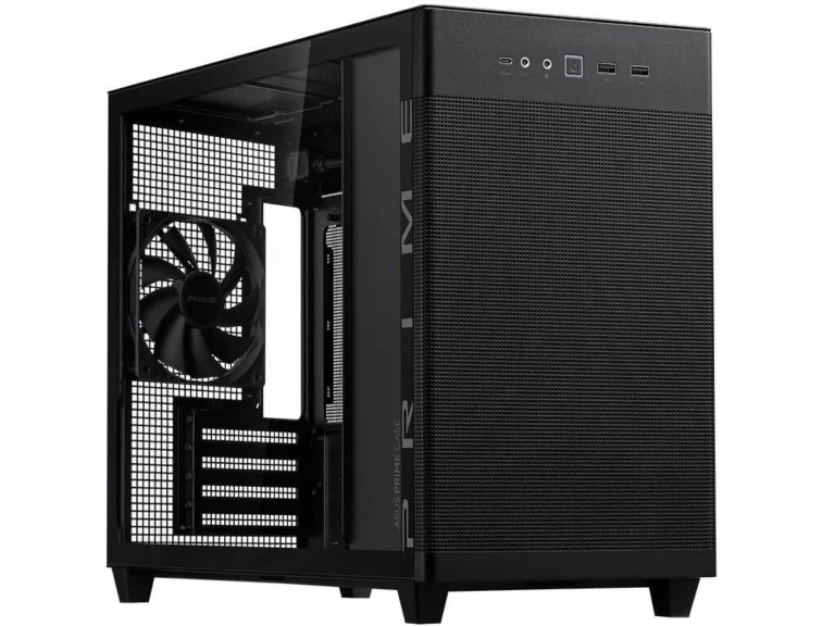 asus prime ap201 tg gaming micro tower Κουτί Υπολογιστή με Πλαϊνό Παράθυρο black