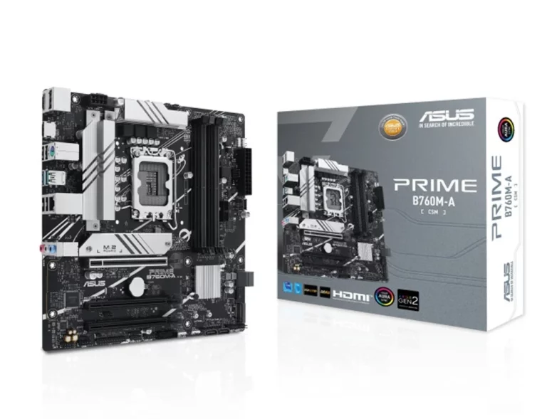 asus prime b760m a d4 csm motherboard micro atx με intel 1700 socket 90mb1d00 m0eayc